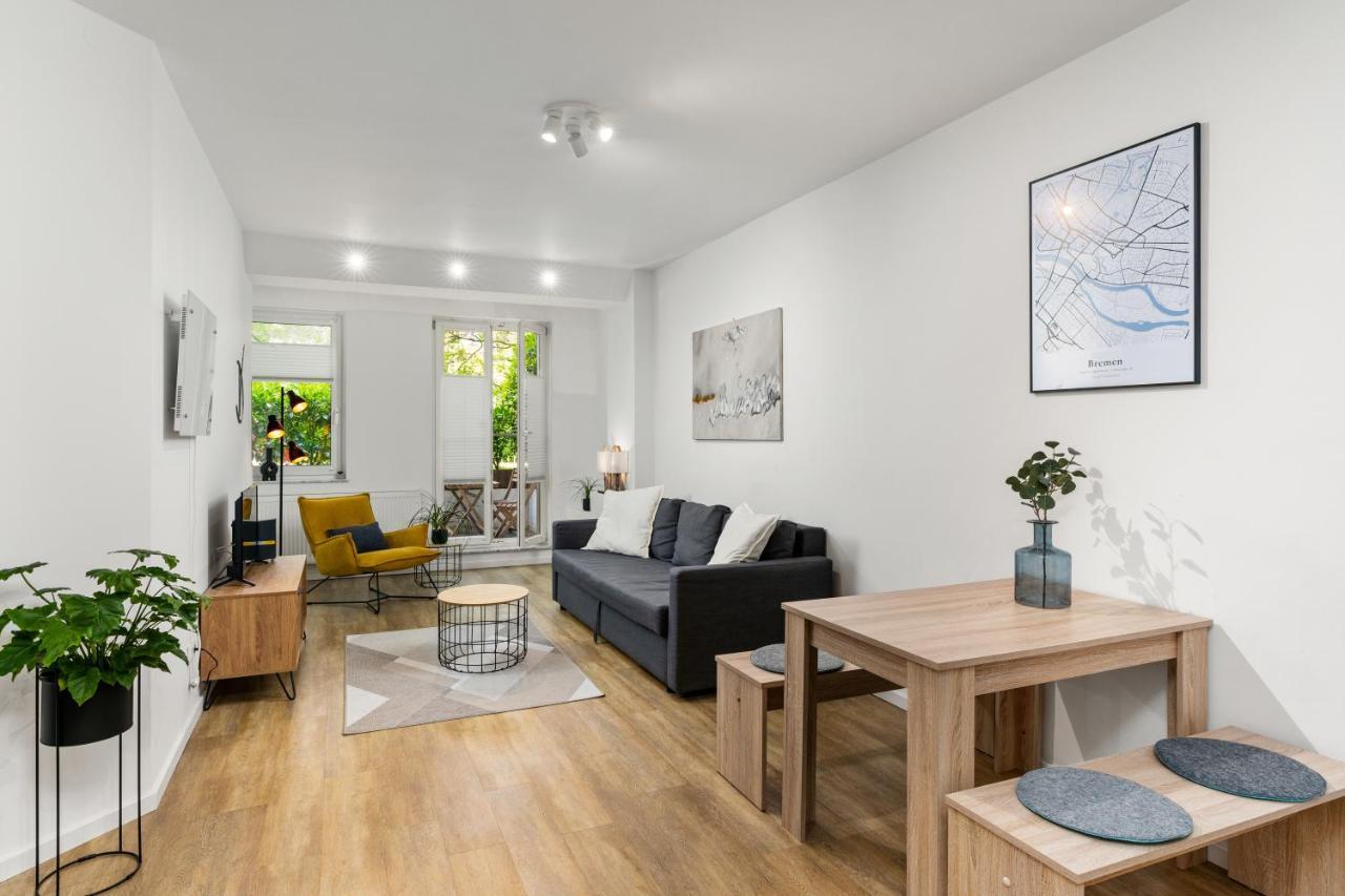 Mel&Bens City Apartment Terrasse Wallanlagen Brema Zewnętrze zdjęcie